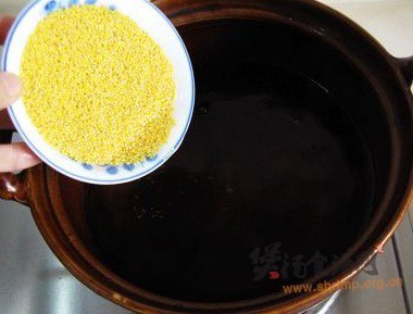紫心淮山燕麦粥的做法