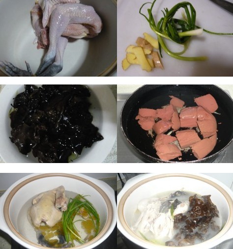 当归鸡汤煲的做法
