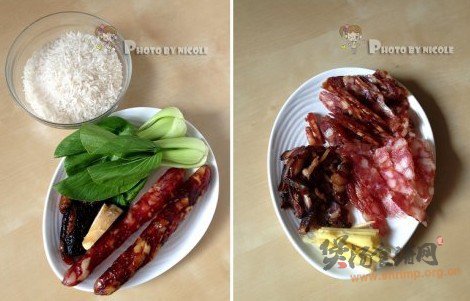 懒人版腊味煲仔饭的做法