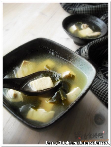 猪肉豆腐味噌汤的做法
