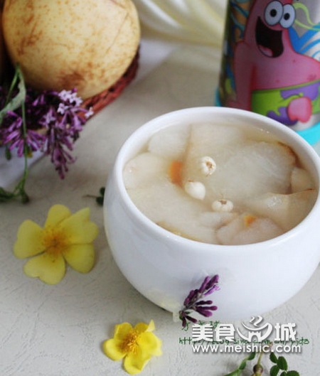 冰糖雪梨的做法