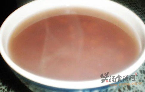 红豆苡仁汤的做法
