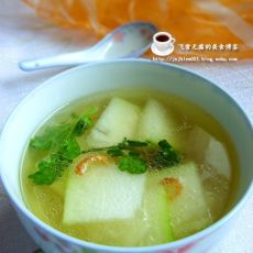 虾米冬瓜汤的做法