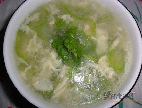 丝瓜蛋花汤的做法