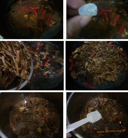 茶树菇炖鸡汤的做法