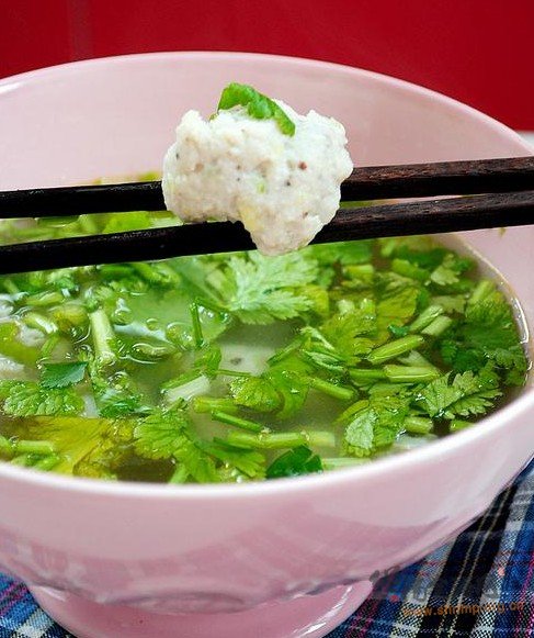 清水鱼丸汤的做法