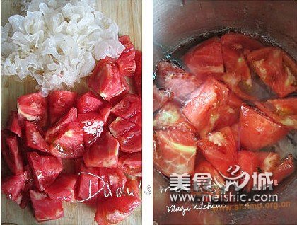 番茄银耳露的做法