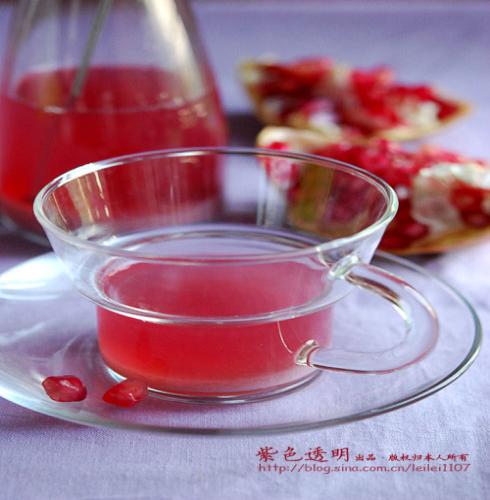 石榴汁的做法