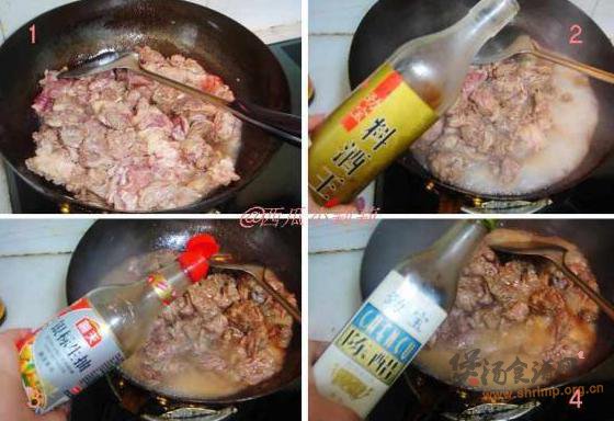 牛腩口蘑炖土豆粉的做法