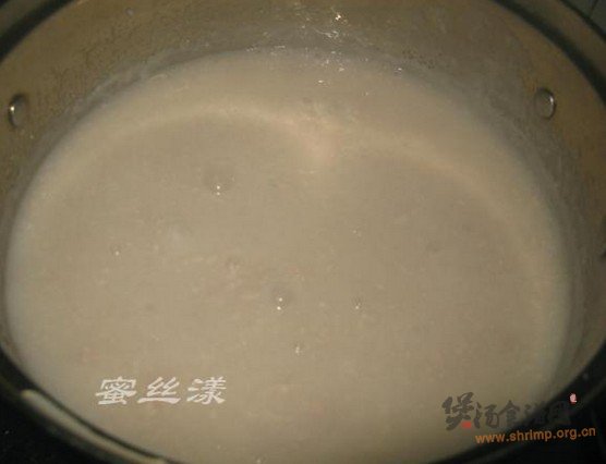 玉米百合肉碎粥的做法