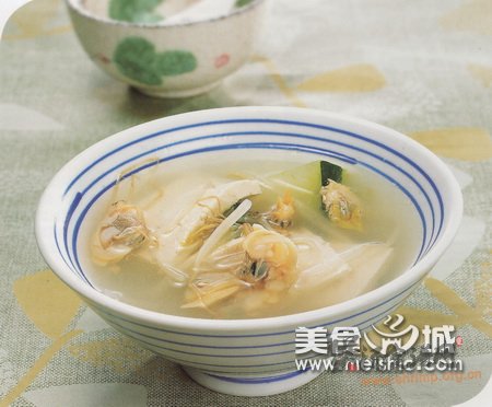 绿豆芽蛤蜊汤怎么做的做法