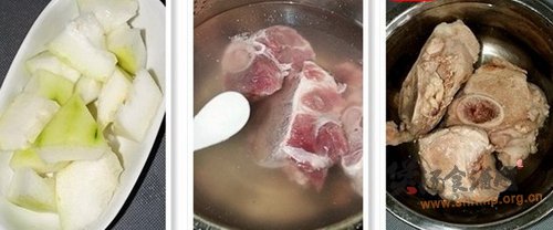 裙带冬瓜大骨汤的做法
