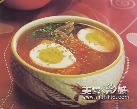 番茄牛肉菠菜汤的做法