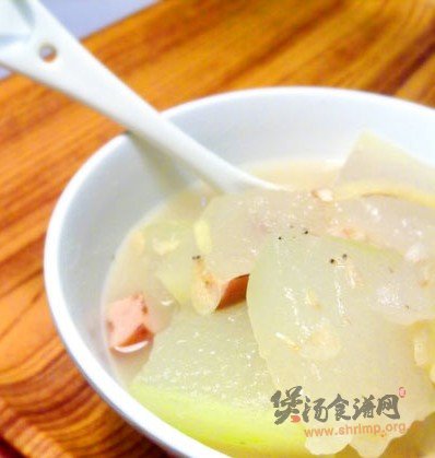 火腿冬瓜汤的做法