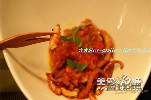 番茄炖墨鱼的做法