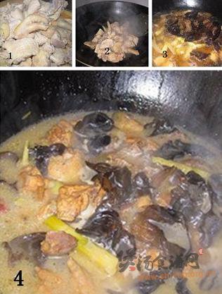家常炖鸡的做法