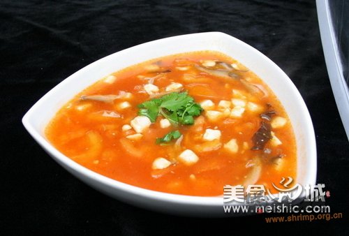 番茄豆腐汤的做法