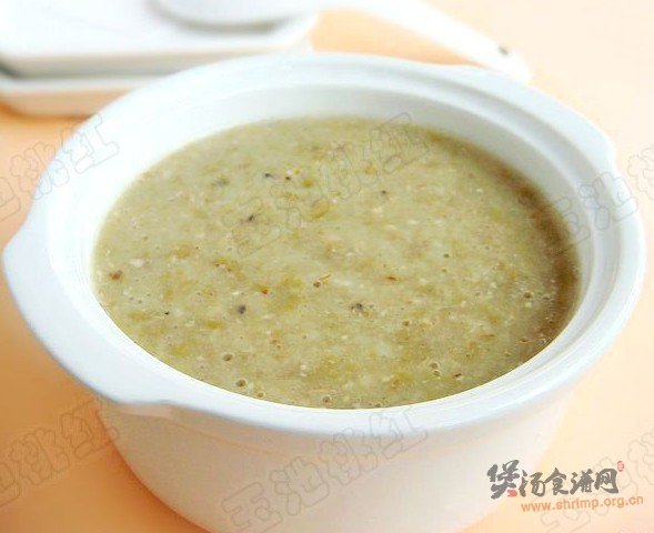 绿豆薏仁粥的做法