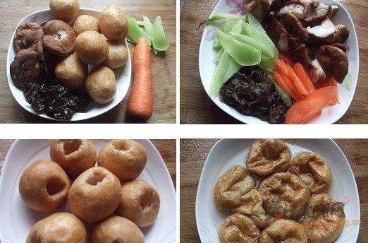 香茹面筋煲的做法