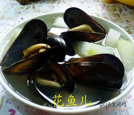 淡菜冬瓜汤的做法