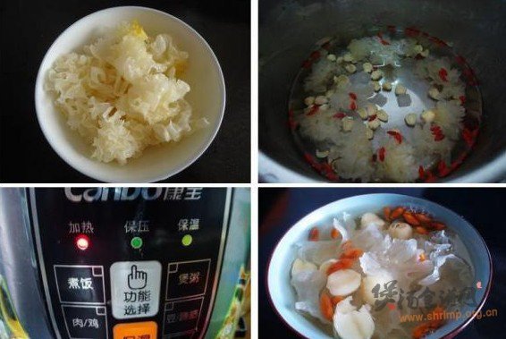 银耳莲子汤的做法