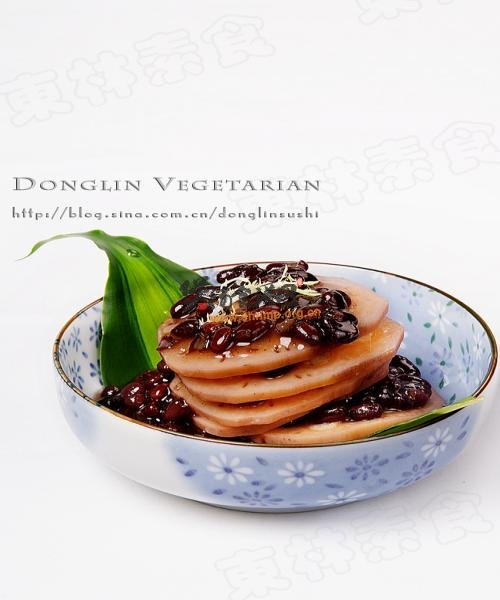 红豆冰糖糯米藕的做法