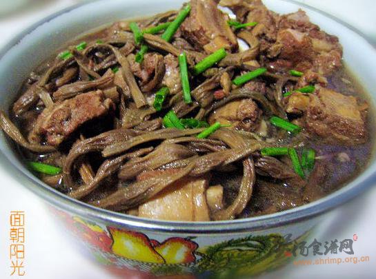 豇豆干炖仔排的做法
