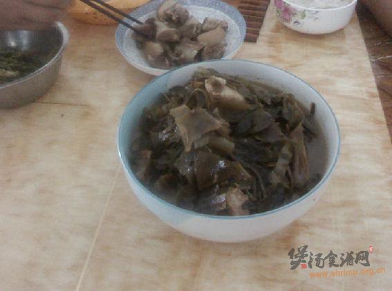 猪肉炖海带的做法