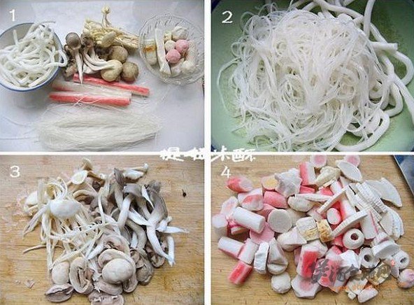菌汤双粉鱼丸的做法