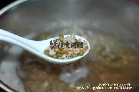 绿豆薏仁水的做法
