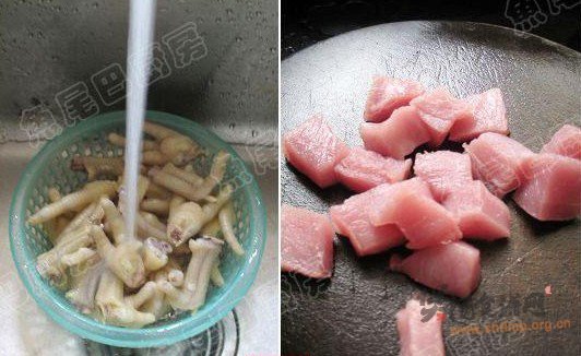 凤爪海螺瘦肉汤的做法