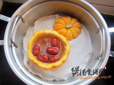 金瓜燕窝盏的做法