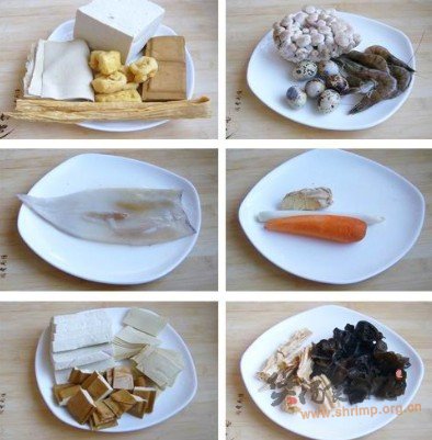 五福豆腐煲的做法