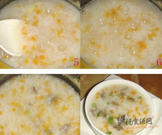 胡萝卜牛肉粥的做法