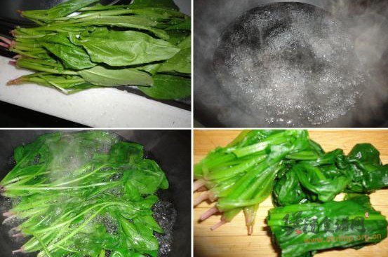 鱼豆腐粉丝菠菜汤的做法