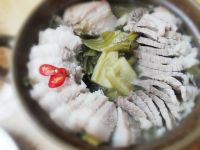 咸菜猪肉煲的做法