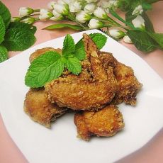 酥盐鸡块的做法