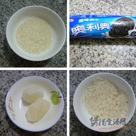奥利奥大米粥的做法