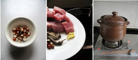 海马瘦肉汤的做法