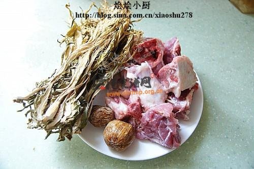 霸王花骨头汤的做法