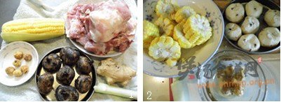 马蹄玉米大骨汤的做法