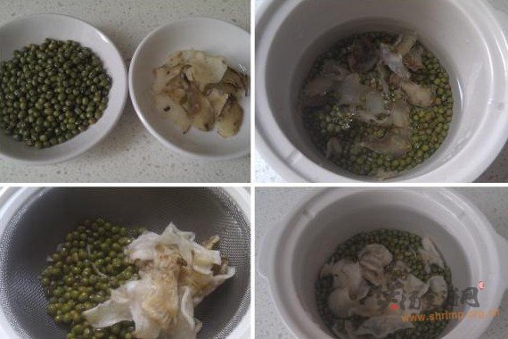 绿豆百合汤的做法
