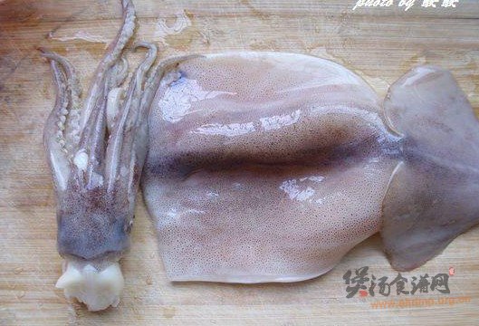 鲜鱿粥的做法