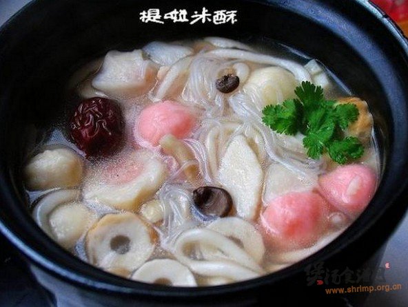 菌汤双粉鱼丸的做法