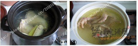 山药土鸡煨汤的做法