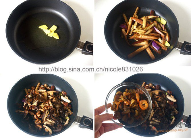 鲜美五福素斋煲的做法
