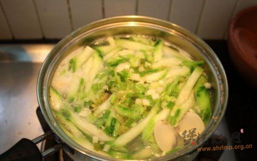 白贝丝瓜汤的做法