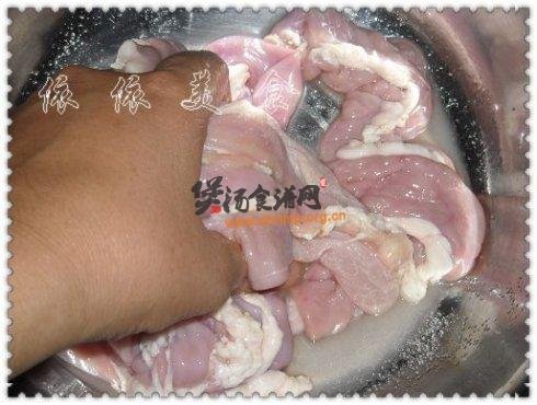 粉肠粥的做法