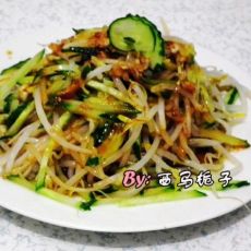 凉拌绿豆芽的做法