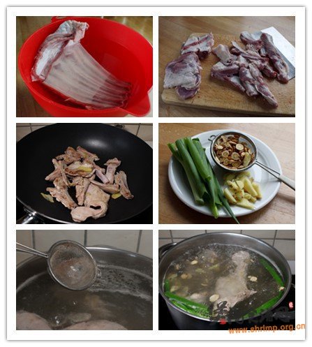 黄芪羊排汤的做法